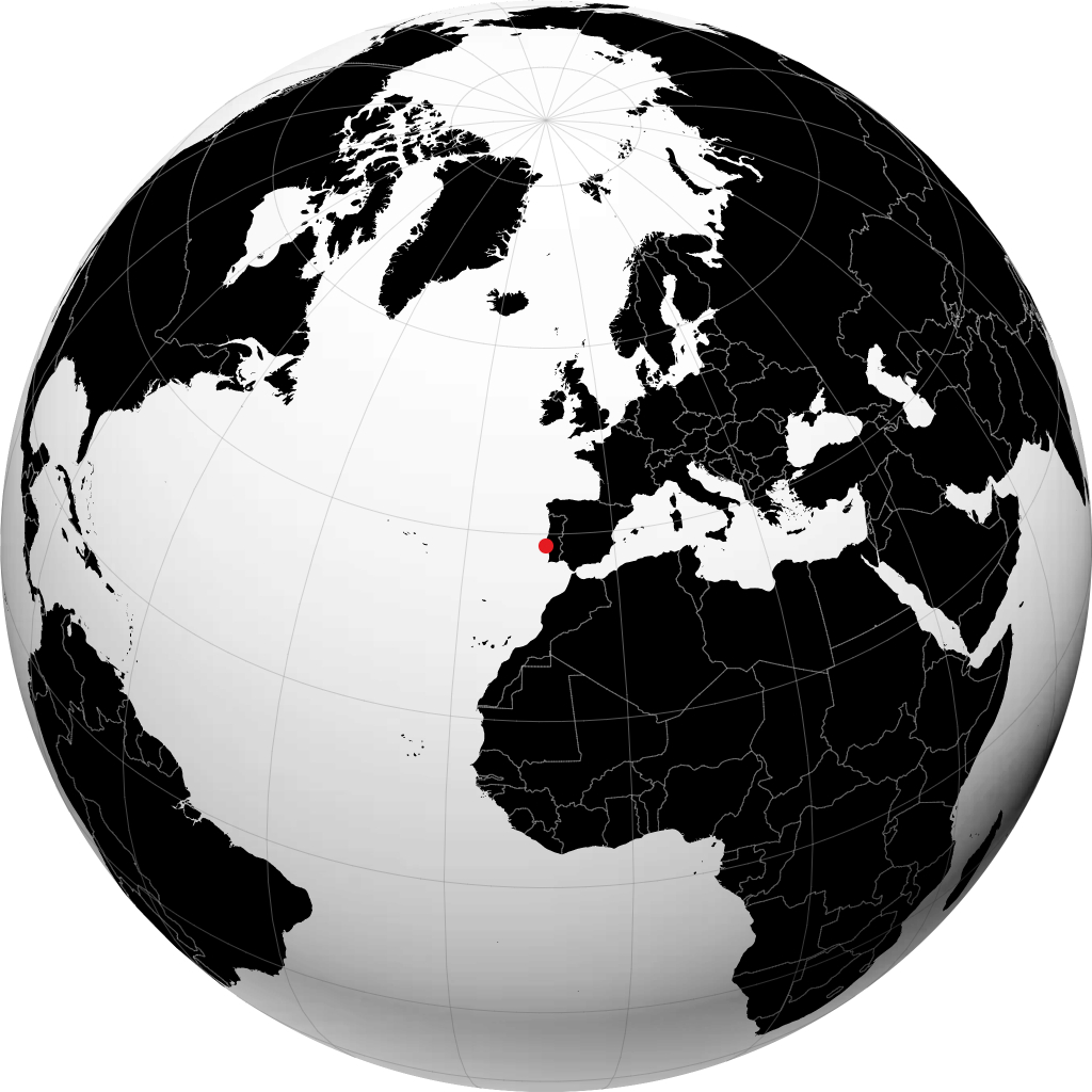 Amadora på globusen