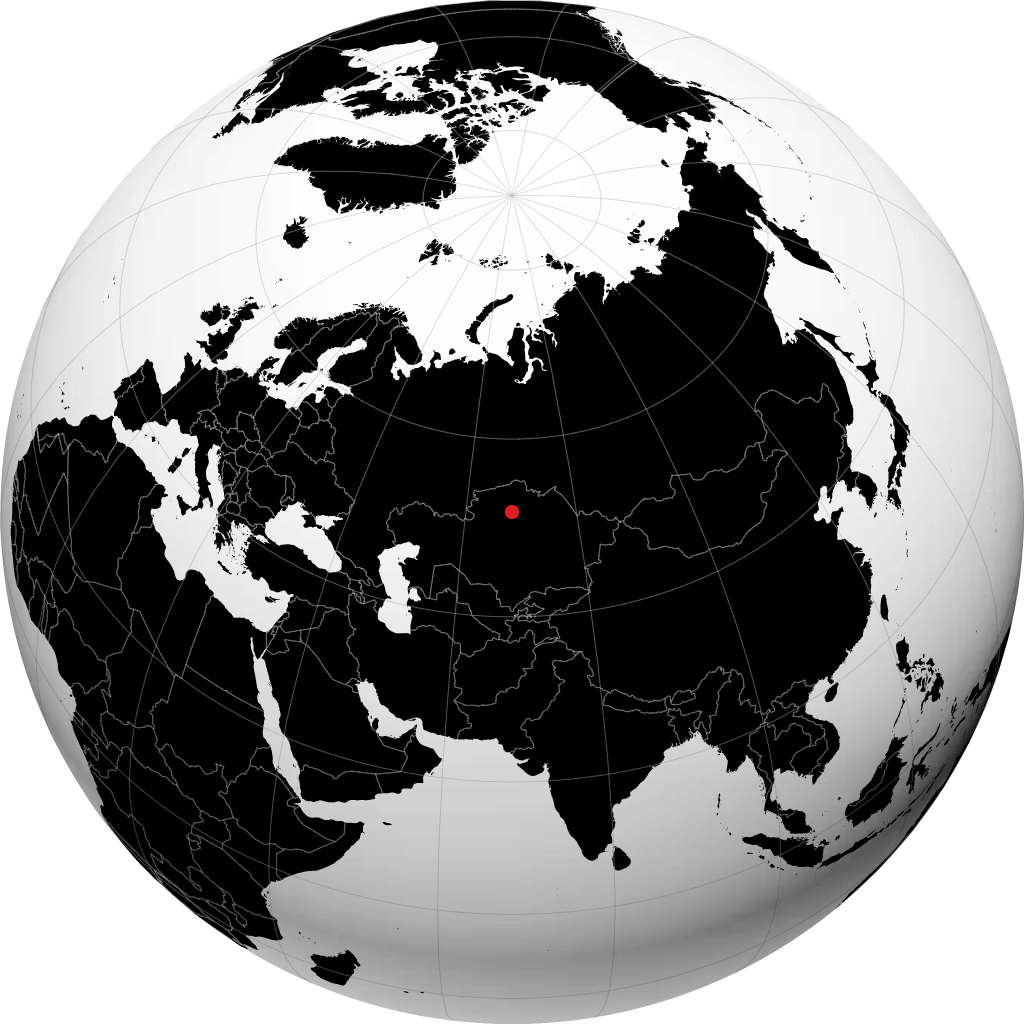 Atbasar på globusen
