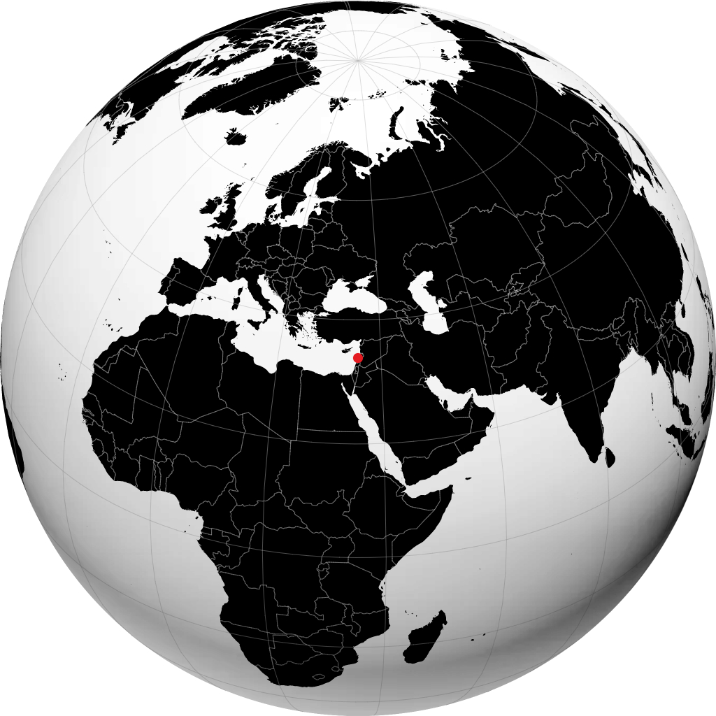 Beirut på globusen