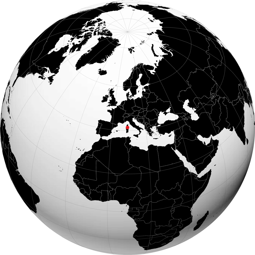 Bonifacio på globusen