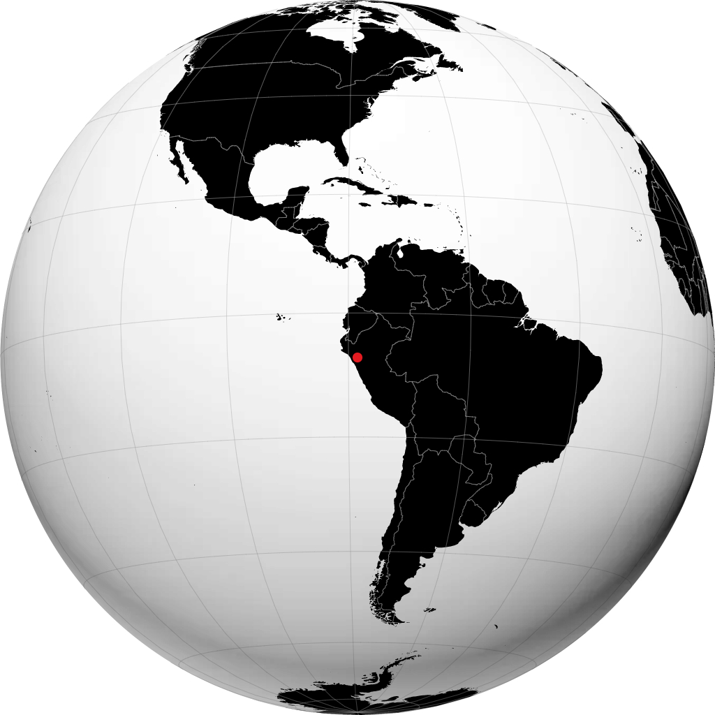 Cajamarca på globusen