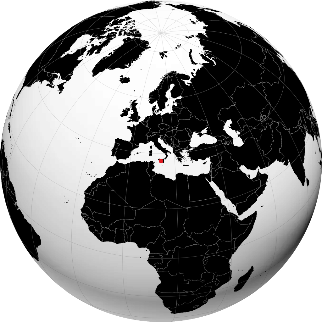 Canicattì på globusen