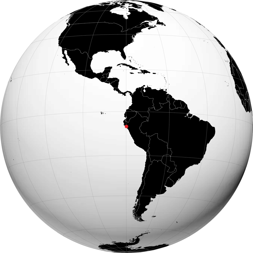 Chiclayo på globusen