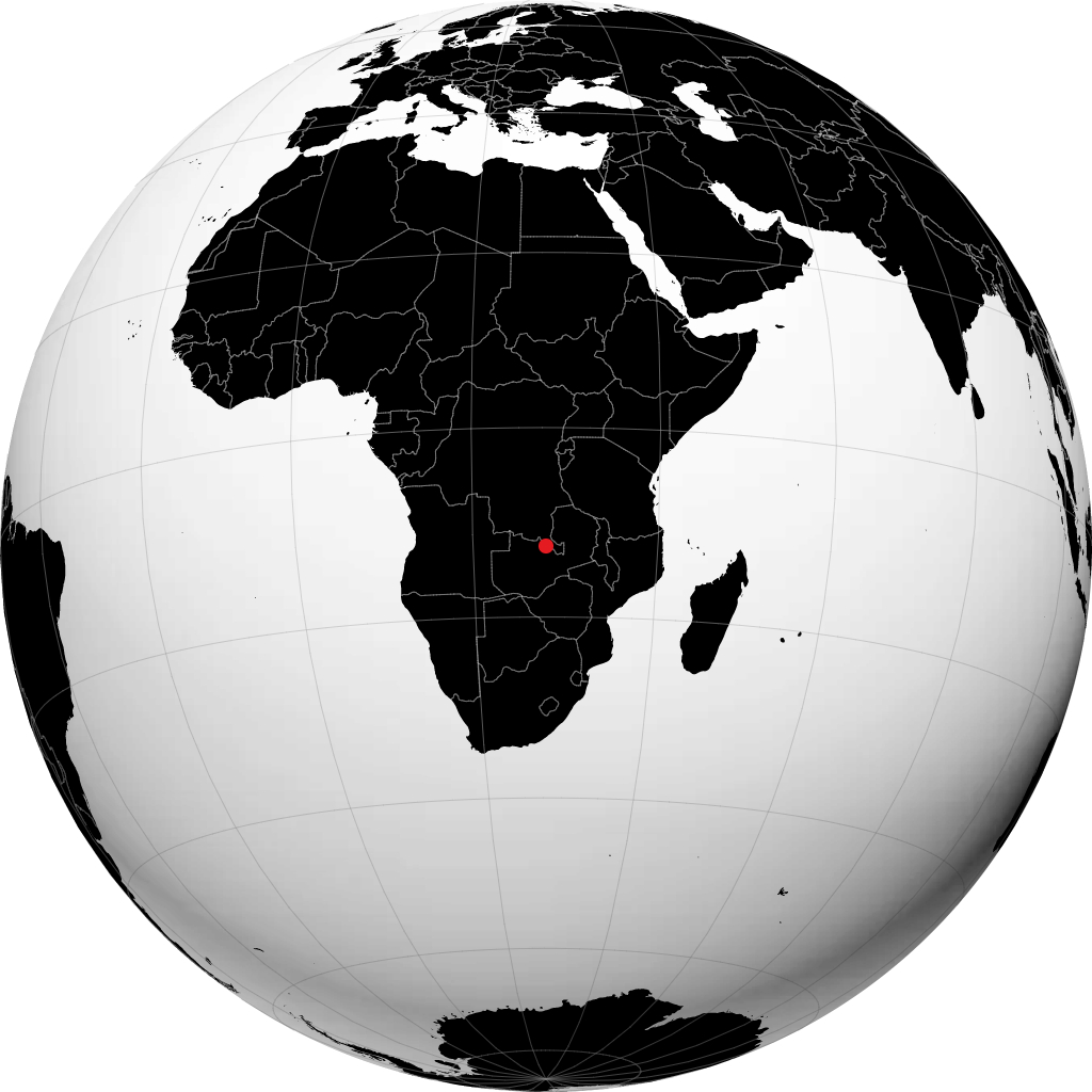 Chingola på globusen
