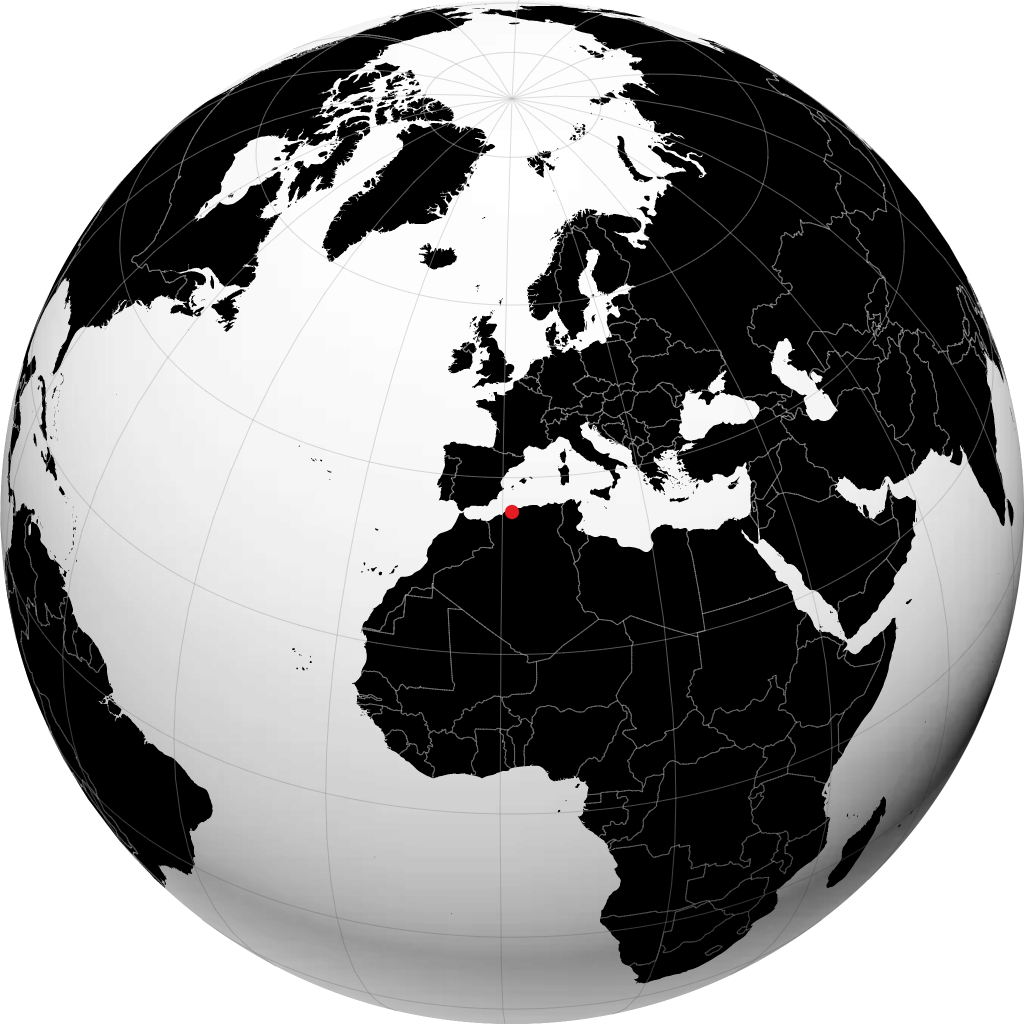 Chlef på globusen