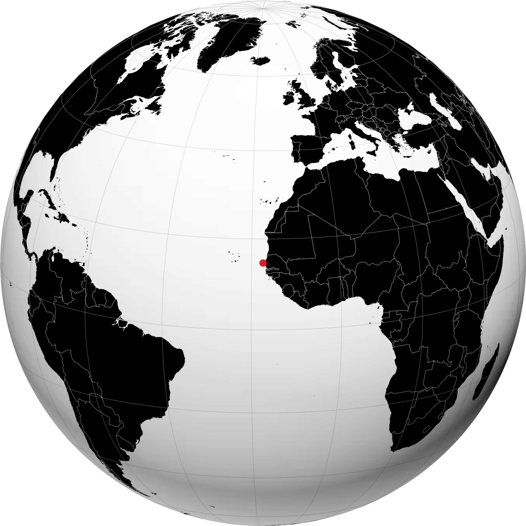 Dakar på globusen