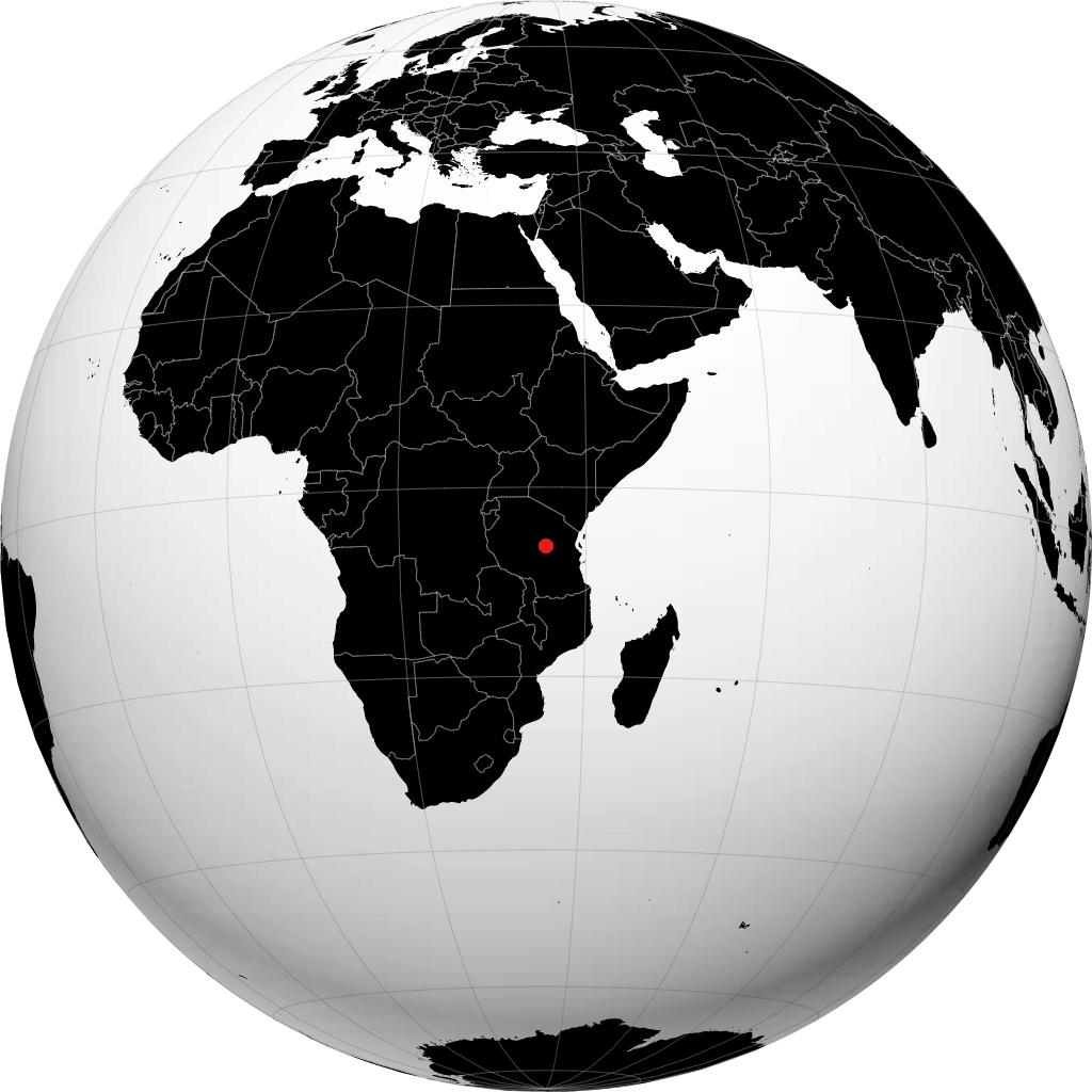 Dodoma på globusen