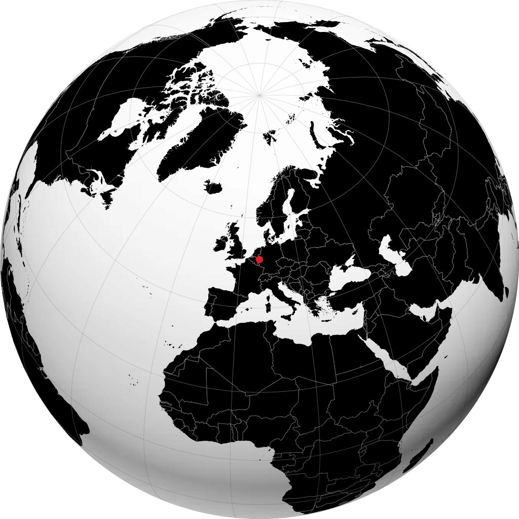 Düren på globusen