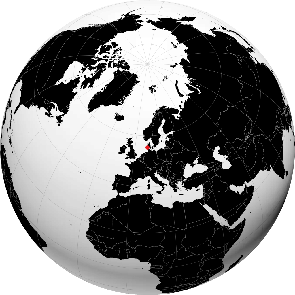 Esbjerg på globusen