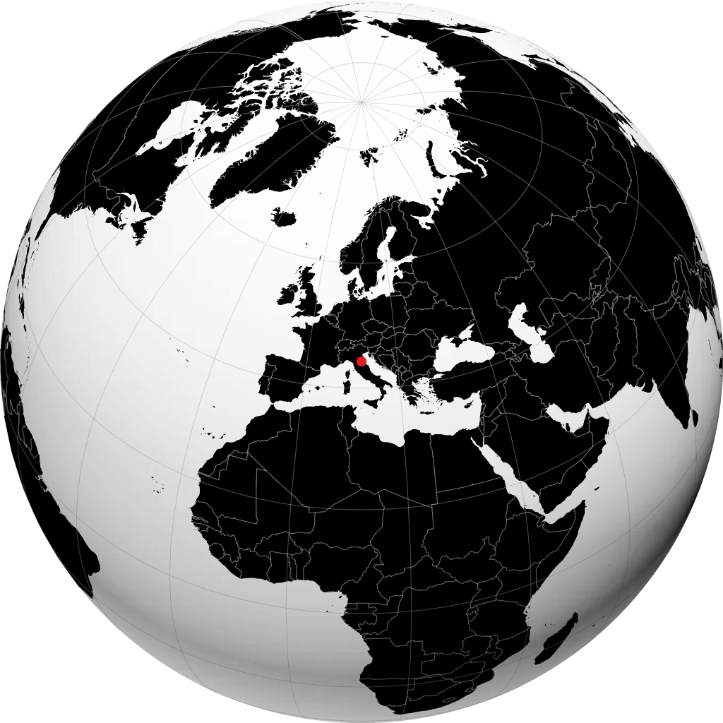 Forlì på globusen