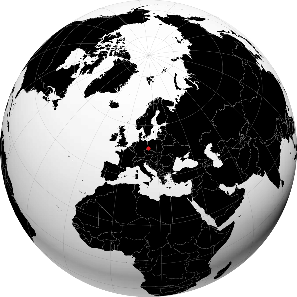 Görlitz på globusen