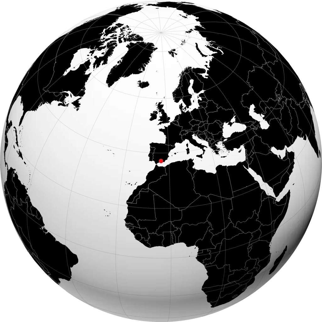 Granada på globusen