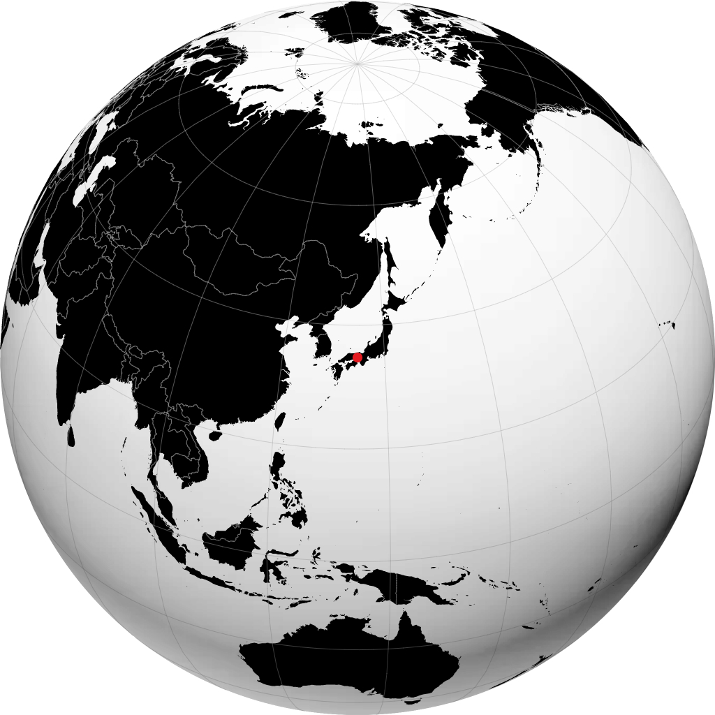 Himeji på globusen