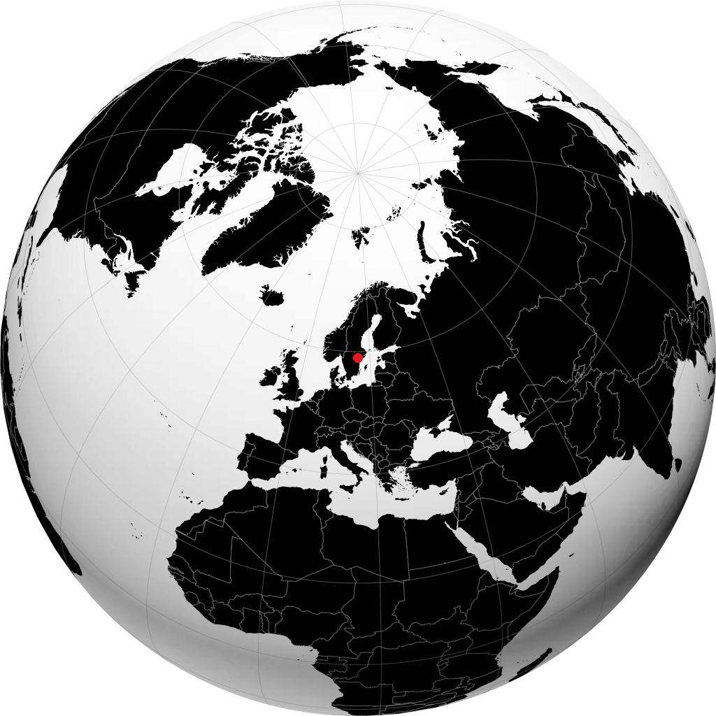 Katrineholm på globusen