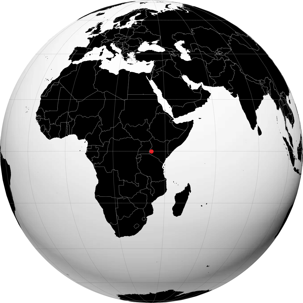 Kisumu på globusen
