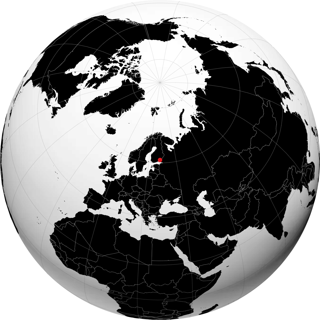 Lappeenranta på globusen