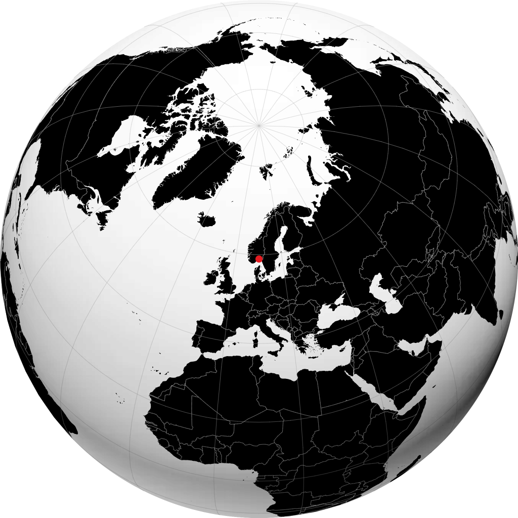 Larvik på globusen