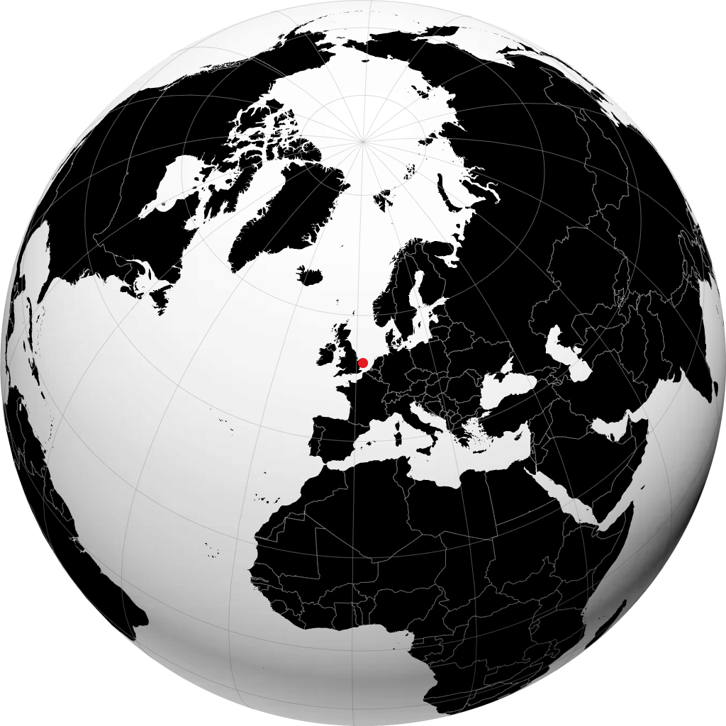 Lowestoft på globusen
