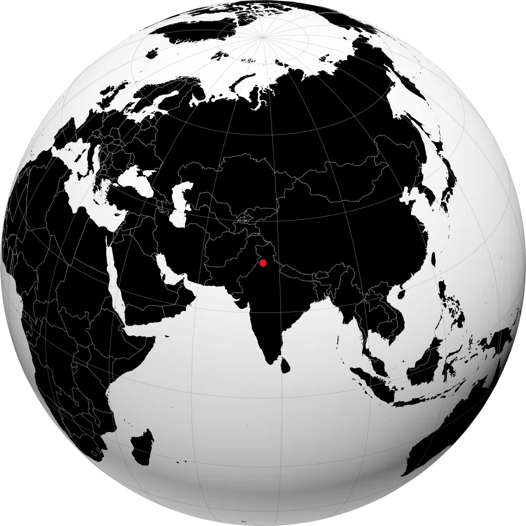 Ludhiana på globusen