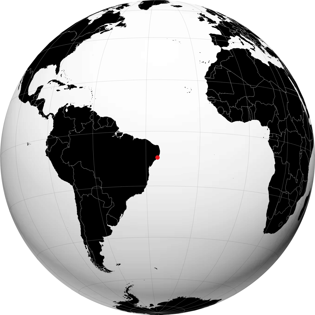 Maceió på globusen