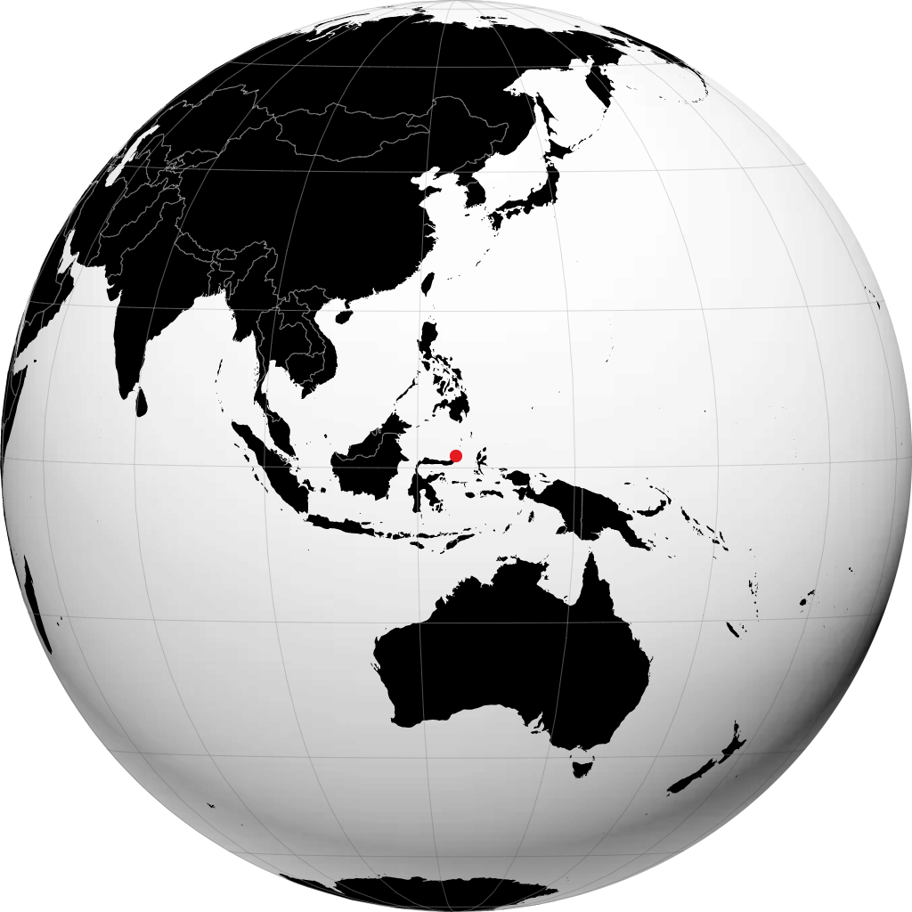 Manado på globusen