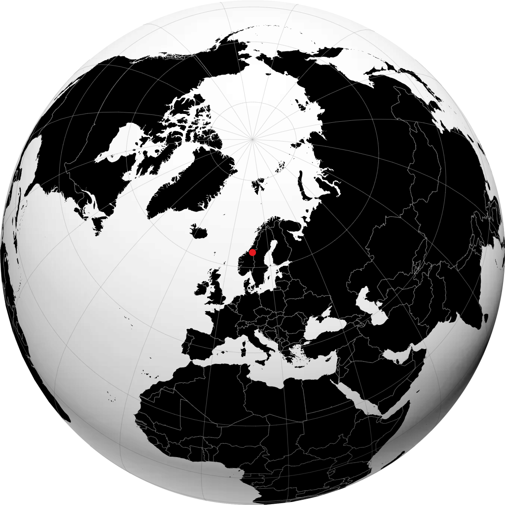 Meråker på globusen