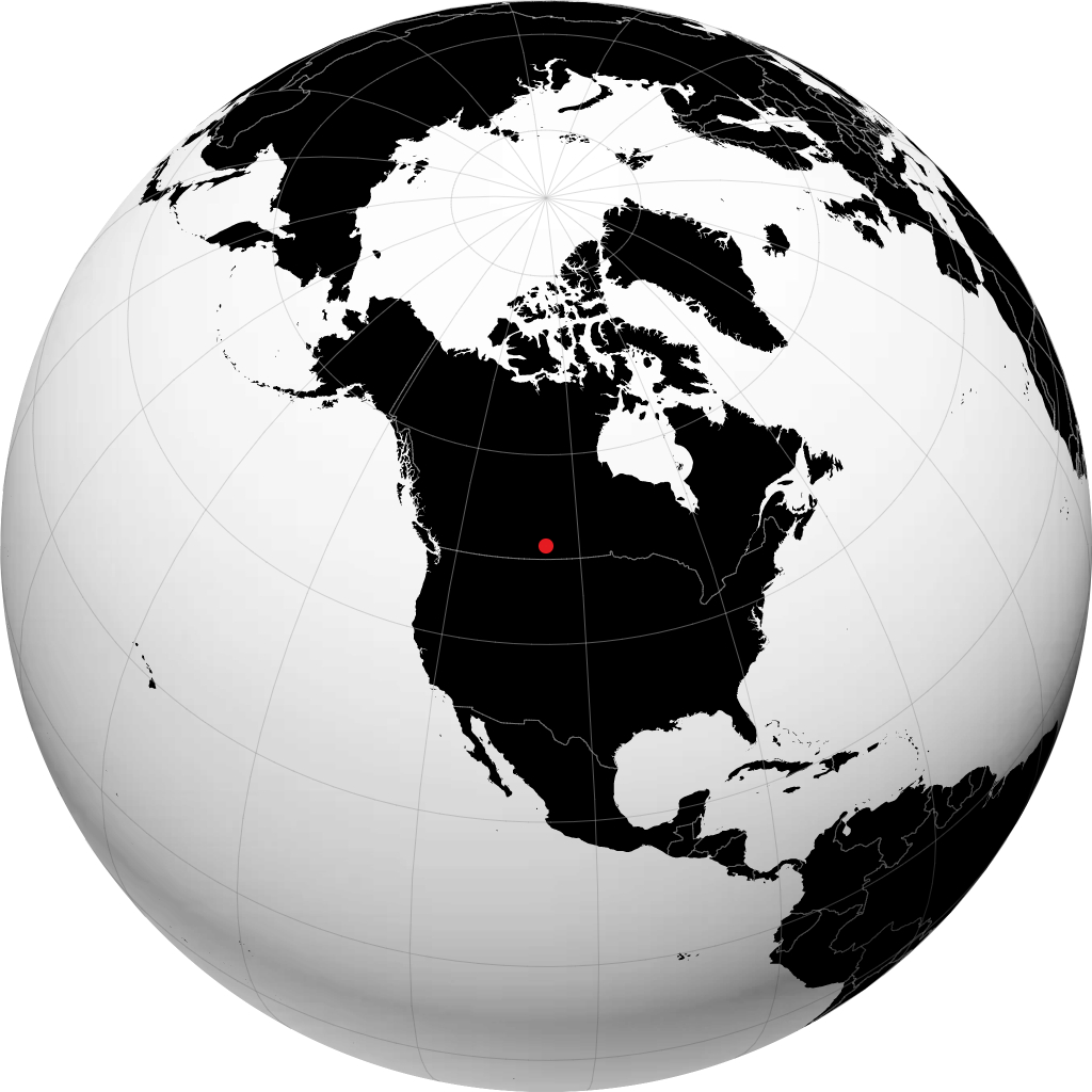 Moose Jaw på globusen