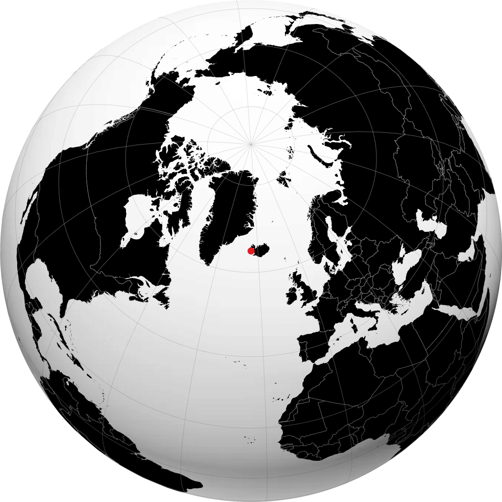 Ólafsvík på globusen