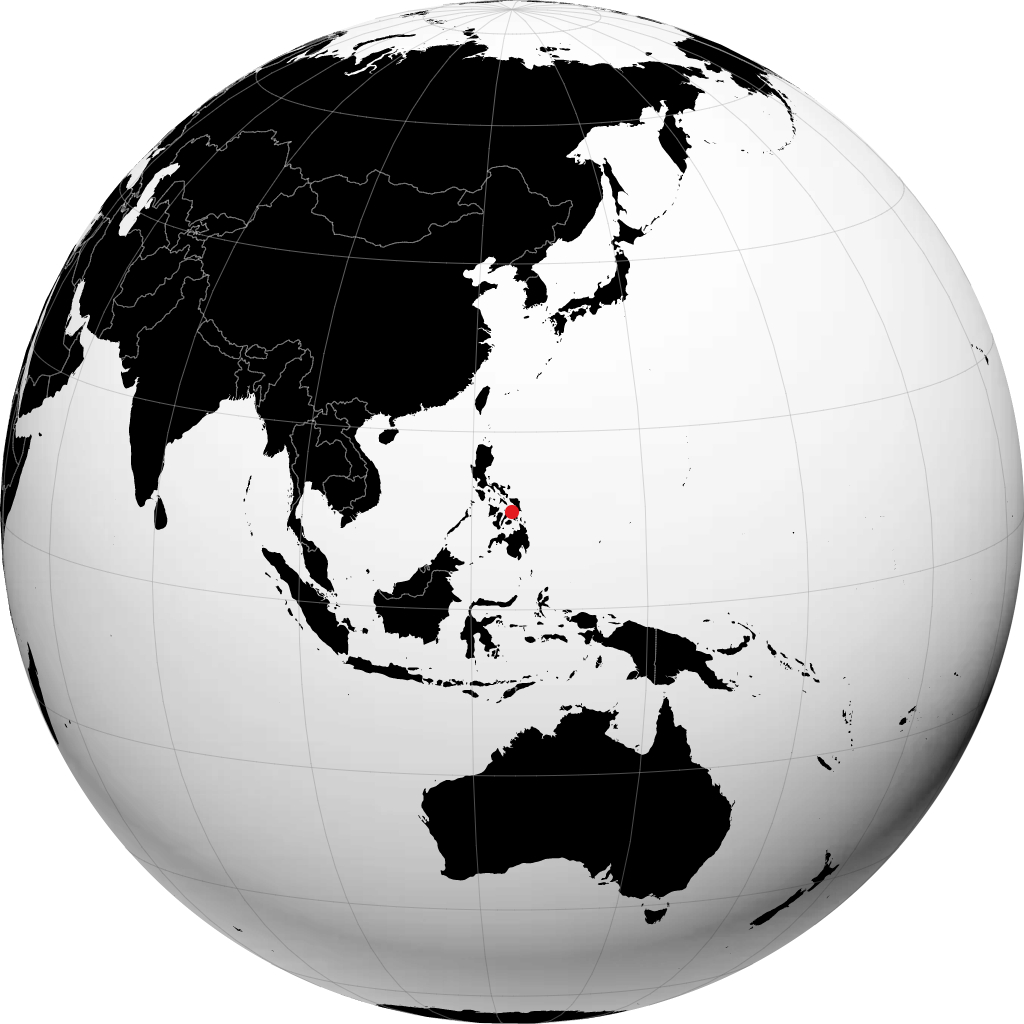Ormoc City på globusen