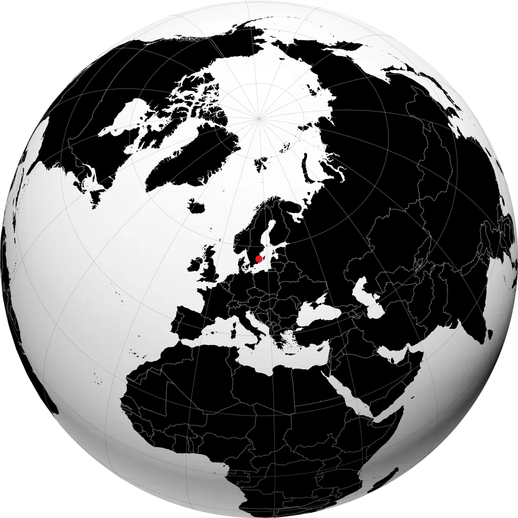 Oskarshamn på globusen