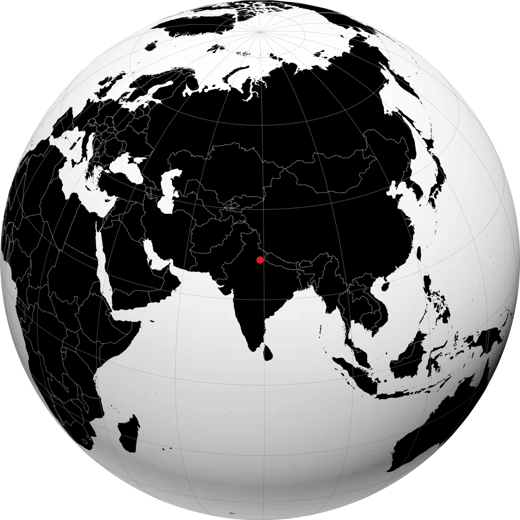 Rampur på globusen