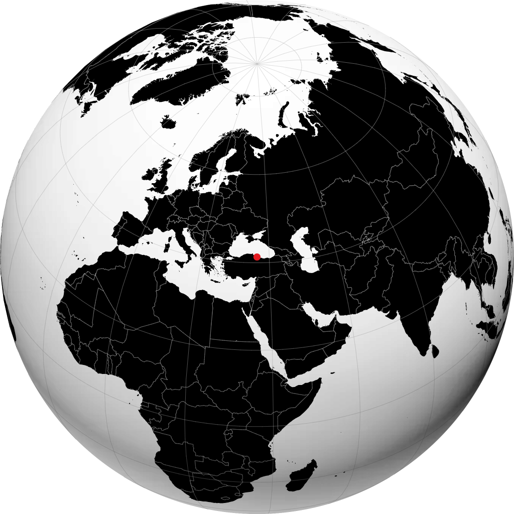 Samsun på globusen