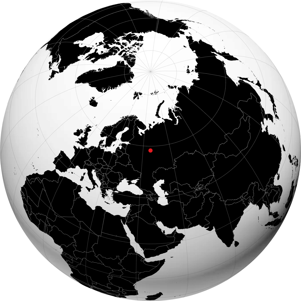 Shar'ya på globusen