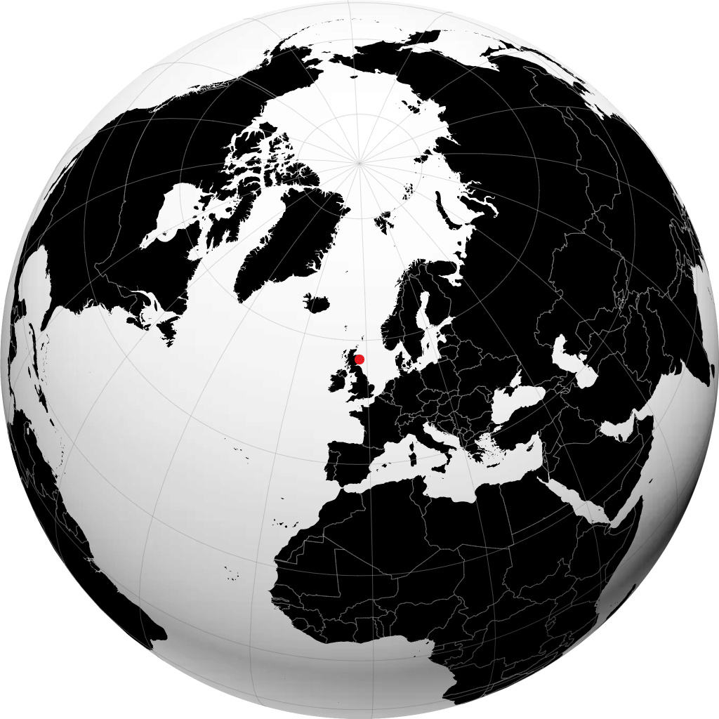 Stonehaven på globusen
