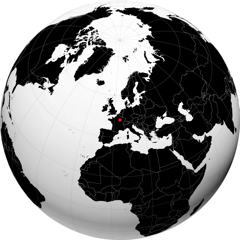 Troyes på globusen