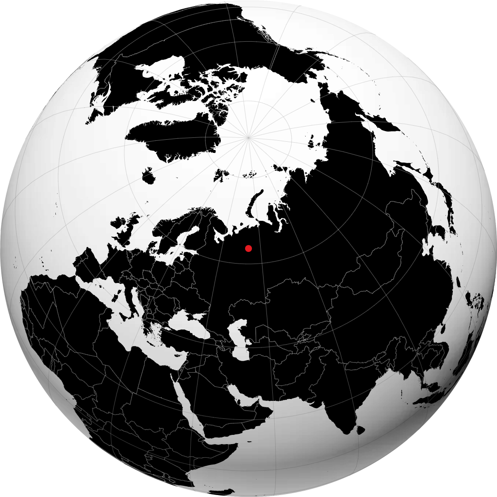 Ukhta på globusen