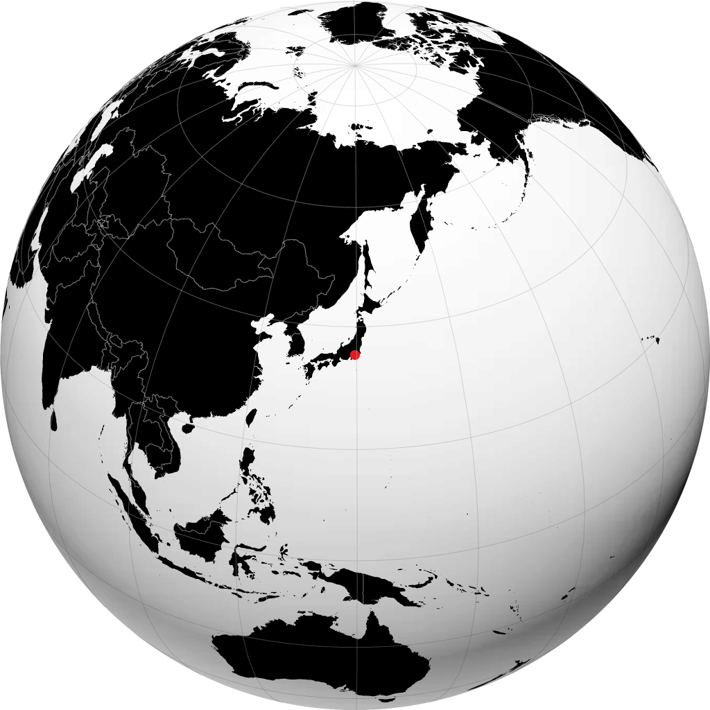 Yokohama på globusen