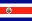 Costa Rica flagg