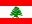 Libanon flagg