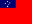 Samoa flagg