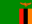 Zambia flagg
