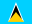 Saint Lucia flagg